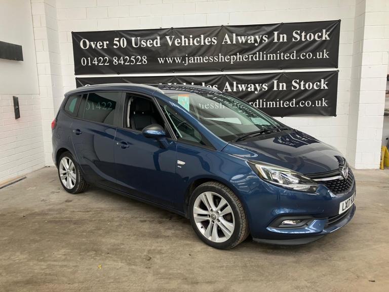 2017 Vauxhall Zafira Tourer 1.4i Turbo SRi Nav Euro 6 5dr MPV Petrol Manual