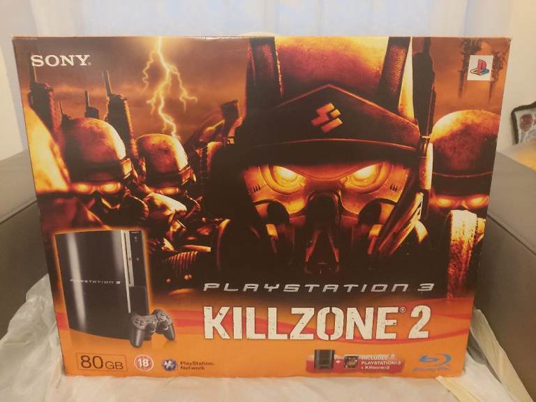 PLAYSTATION 3 80 GB Console with Killzone 2 limited edition 