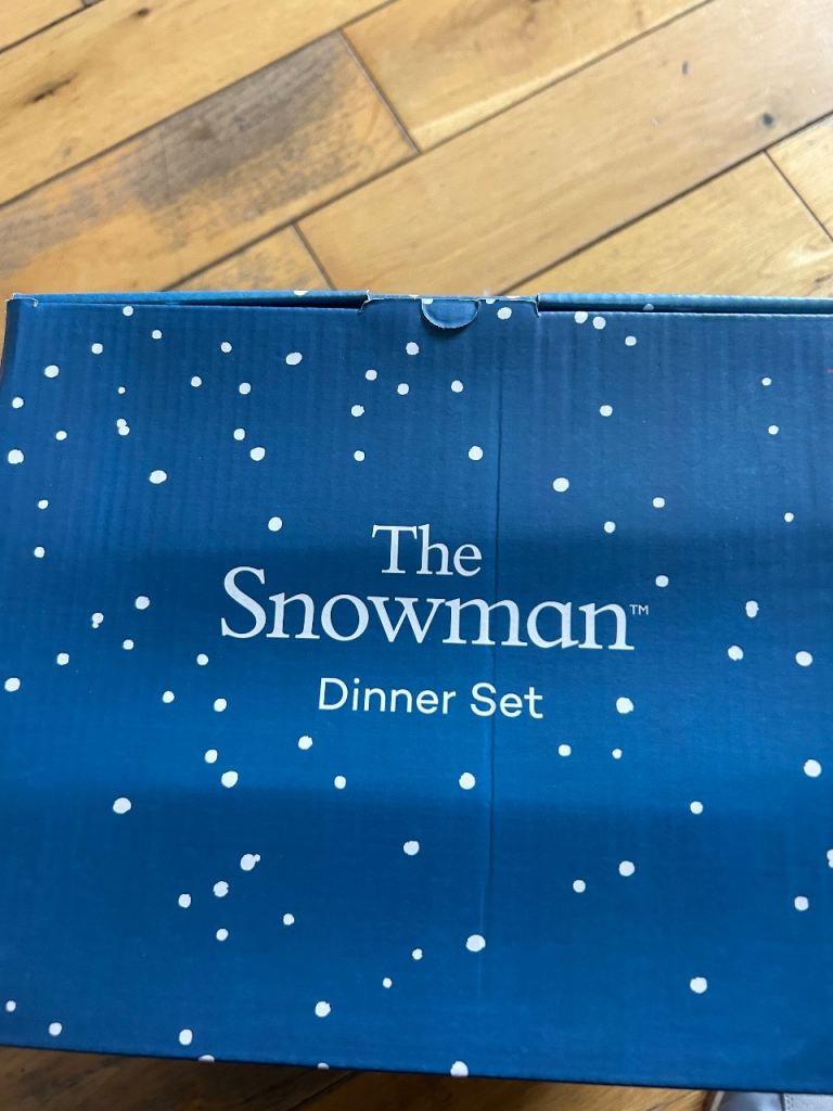 The Snowman 12 Piece Dinner Set - New in Box | in Castle Vale, West ...