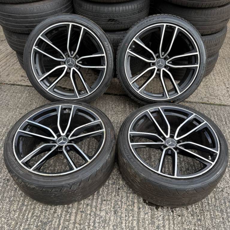 22'' AMG MERCEDES STYLE ML GLE ALLOYS WHEELS TYRES 