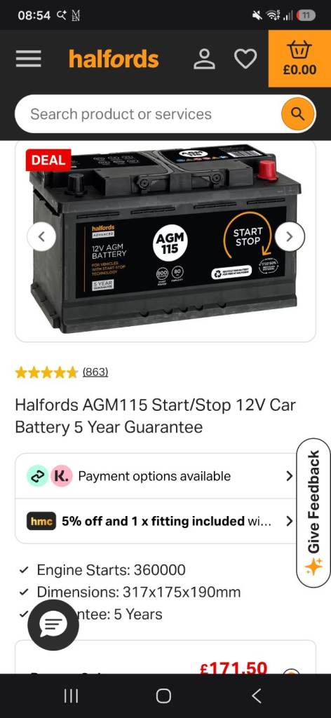 Car battery