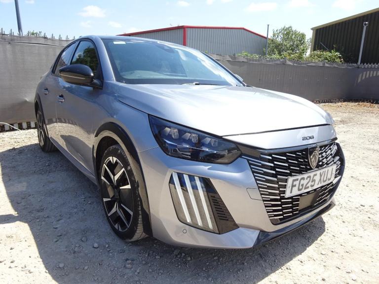2025 25 REG PEUGEOT 208 GT PURETECH DAMAGED REPAIRABLE SALVAGE