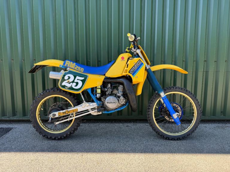 Suzuki RM250 1984 Road Registered with V5 Recent Engine Rebuild 