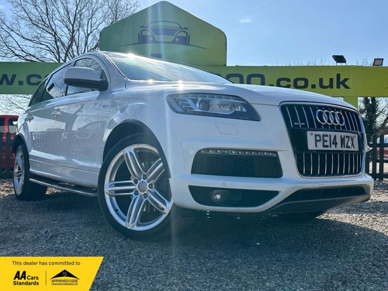 2014 Audi Q7 3.0 Q7 S Line+ TDI Quattro Auto 4WD 5dr SUV Diesel Automatic