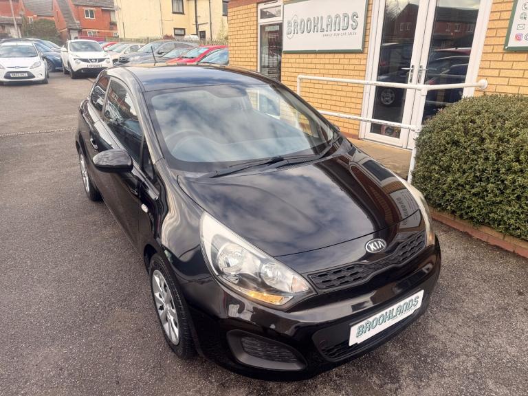 2012 Kia Rio One 1.25 Air Black 3 Door One Owner Low Insurance £35 Road Tax 