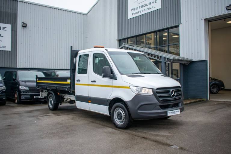 2023 23 MERCEDES-BENZ SPRINTER 2.1 314 CDI DOUBLE CAB TIPPER [7 SEAT]  DIESEL MA