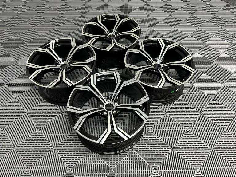 20" Inch Audi Y Spoke style Alloy wheels A4 A5 A6 A7 A8 Q3 Q5 Q7 Skoda Tiguan Touareg 5x112