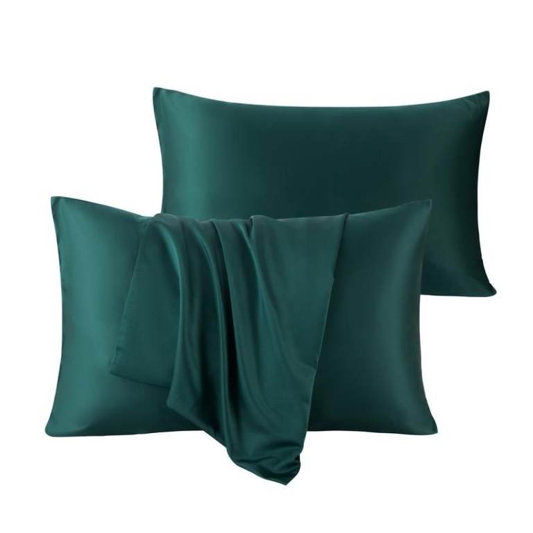 NEW Satin Pillowcases Wrinkle Free Durable  Lustrous Silky Texture