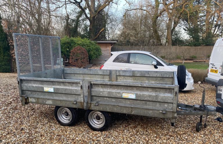 Warwick 4 Wheel Galvanised Commercial Trailer VGC