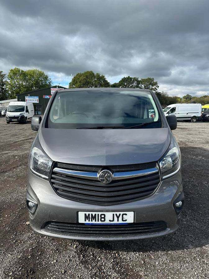 2018 Vauxhall Vivaro 2900 1.6CDTI 120PS Sportive H1 Van PANEL VAN DIESEL Manual