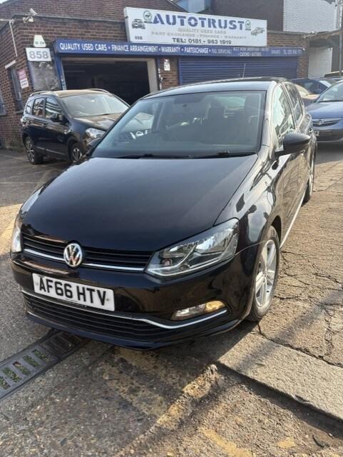 2016 Volkswagen Polo 1.2 TSI BlueMotion Tech Match Hatchback 5dr Petrol DSG