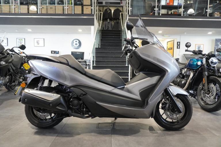 Honda Forza 300, 2014, Silver with just 6207miles Only £2995. 