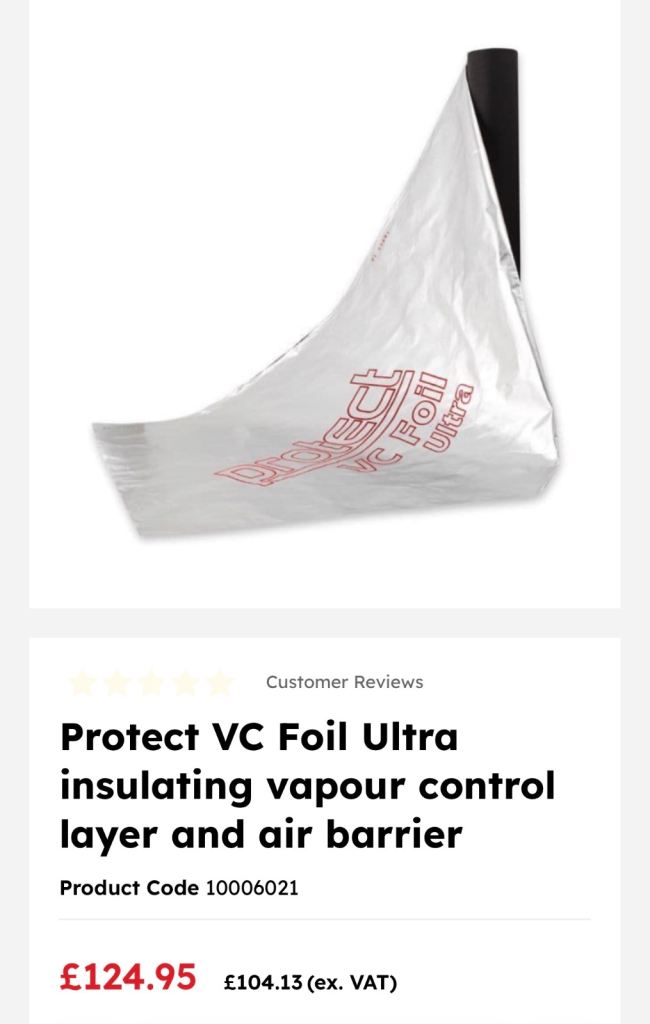 Vc ultra foil rolls 