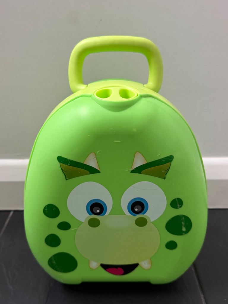 My Carry Potty – Green Dinosaur