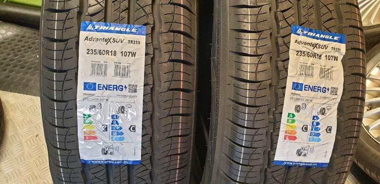 235 60 18   2 x NEW!! tyres Triangle Adwante X TR259 All Seasons M+S