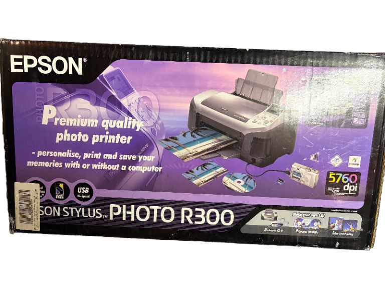Epson Stylus Photo R300 Premium Quality Photo Printer - New in Box