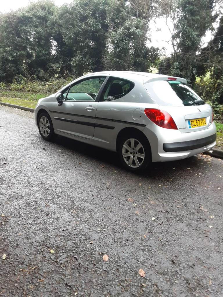 70,000 miles 2007 Peugeot, 207, Hatchback, Manual, 1587 (cc), 3 doors,