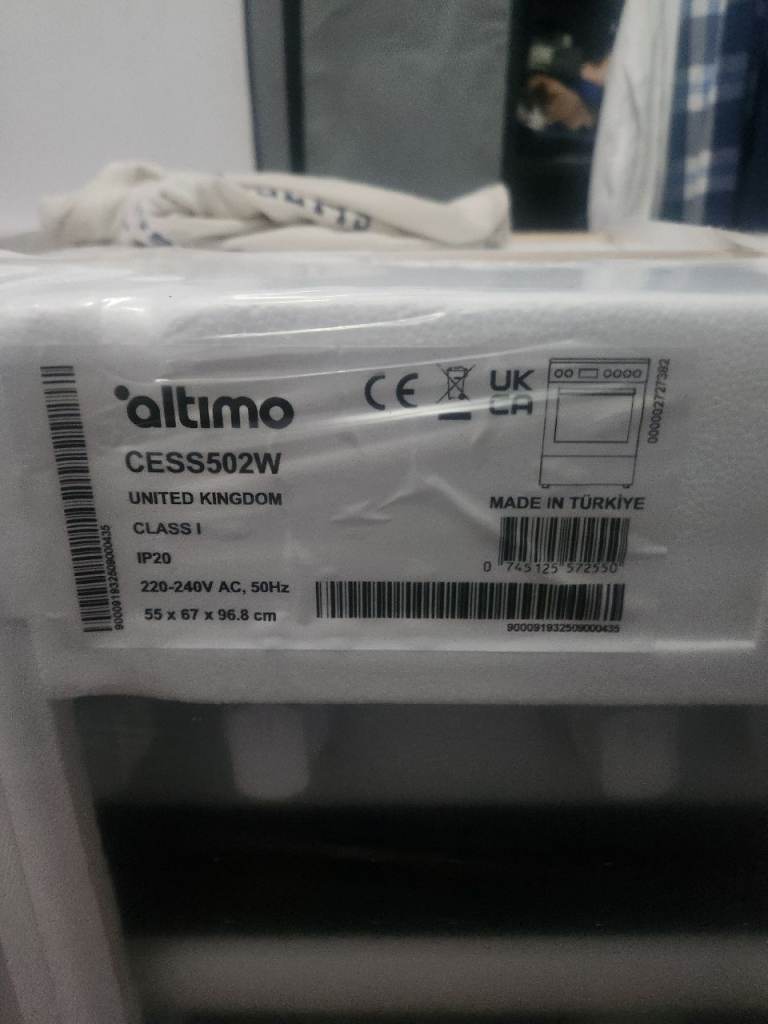 image for Altimo electric freestanding cooker.