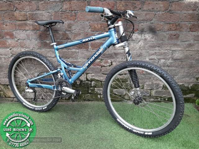 003 Cannondale Jekyll 500 Lefty full suspension mtb bike M_17 inch
