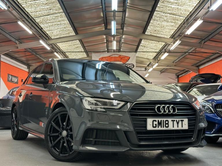 2018 Audi A3 1.5 TFSI Black Edition 5dr S Tronic HATCHBACK PETROL Automatic
