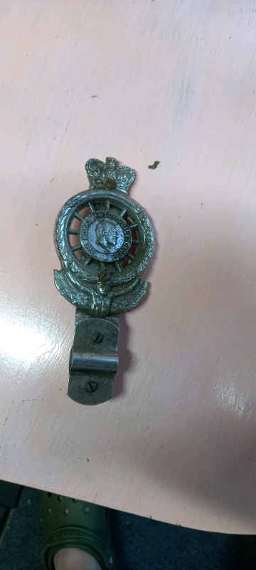 Vintage RAC badge