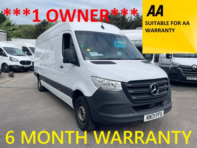 2022 Mercedes-Benz Sprinter 3.5t H2 Progressive Van PANEL VAN Diesel Manual