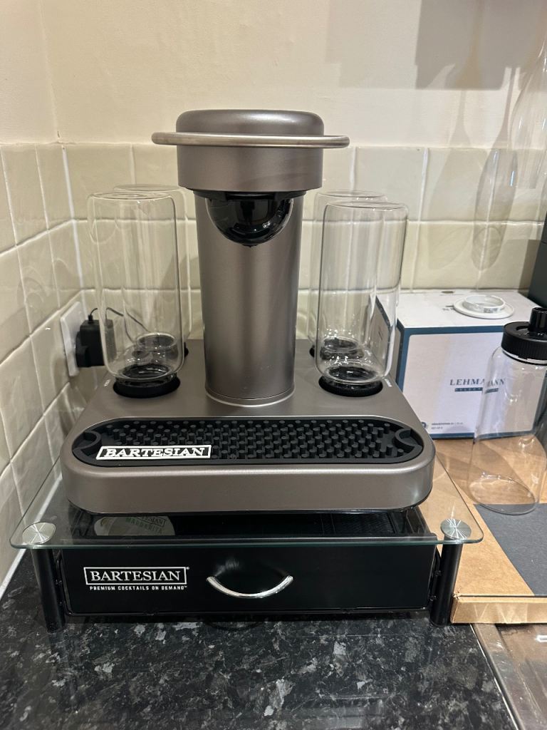 Bartesian Premium Cocktail Machine with Pods and Bottles