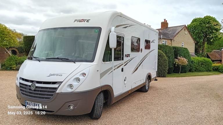 Pilote G.640 Immaculate. 30k mls. MOT. Service & habitation history. Dry. 4 New tyres and cambelt.