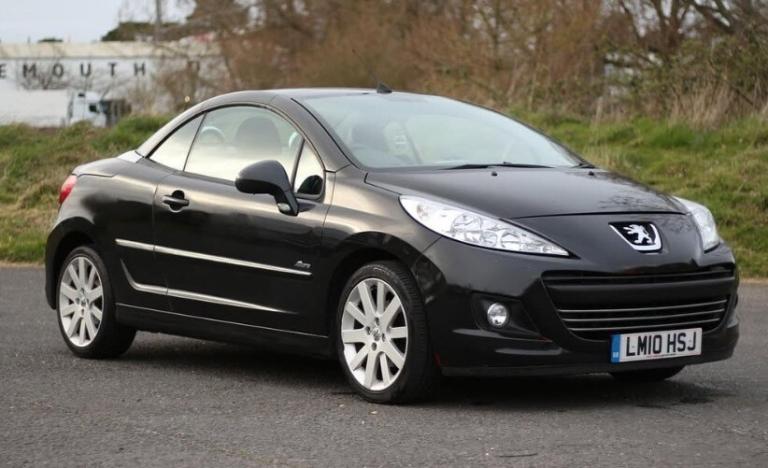 2010 Peugeot 207 1.6 VTi Allure 2dr CONVERTIBLE Petrol Manual