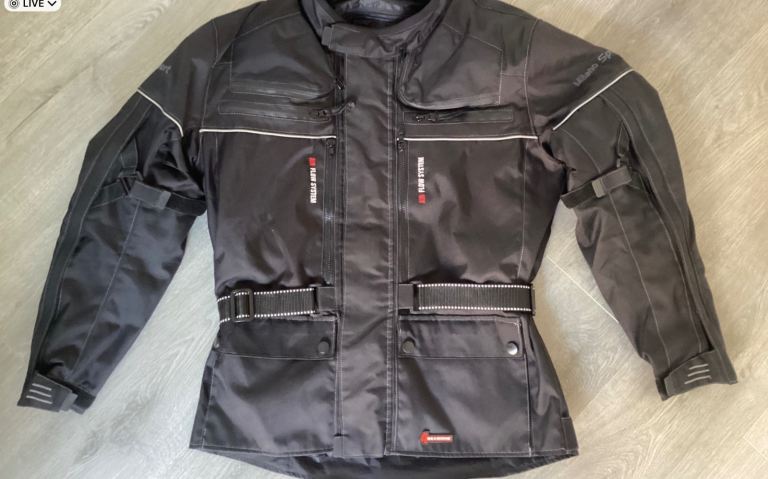 Milano Size Medium Motorcycle Jacket -  Brand New.