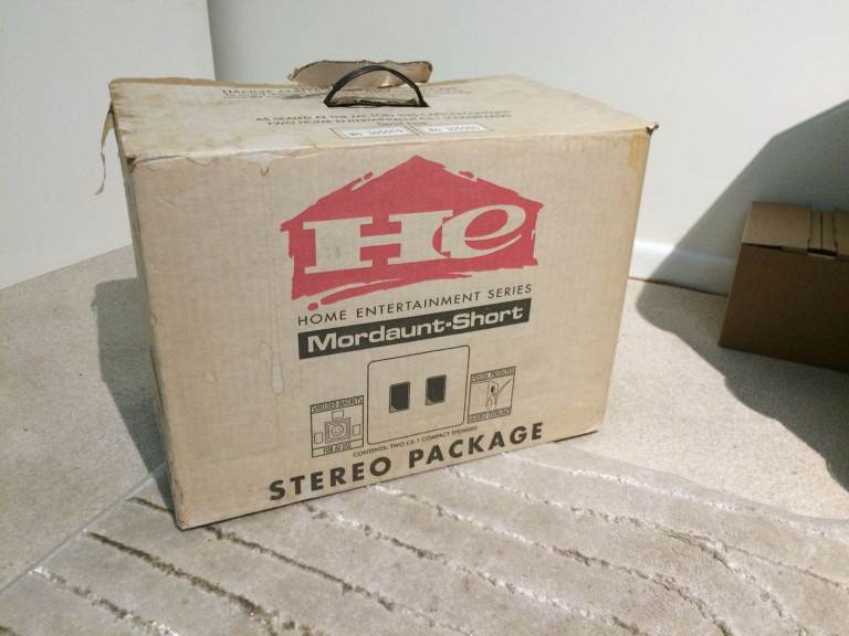 Unused Mordaunt Short speakers