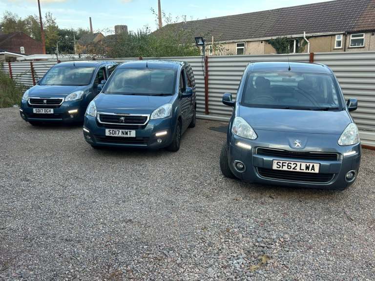 2017 Peugeot Partner Tepee 1.6 BlueHDi 100 Allure 5dr WAV WHEELCHAIR VEHICLE DISABLED MPV Diesel ...