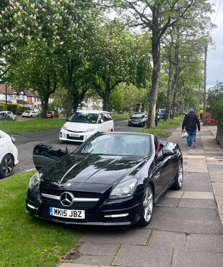 MERCEDES SLK 250d AMG SPORTS 2015 CONVERTIBLE 
