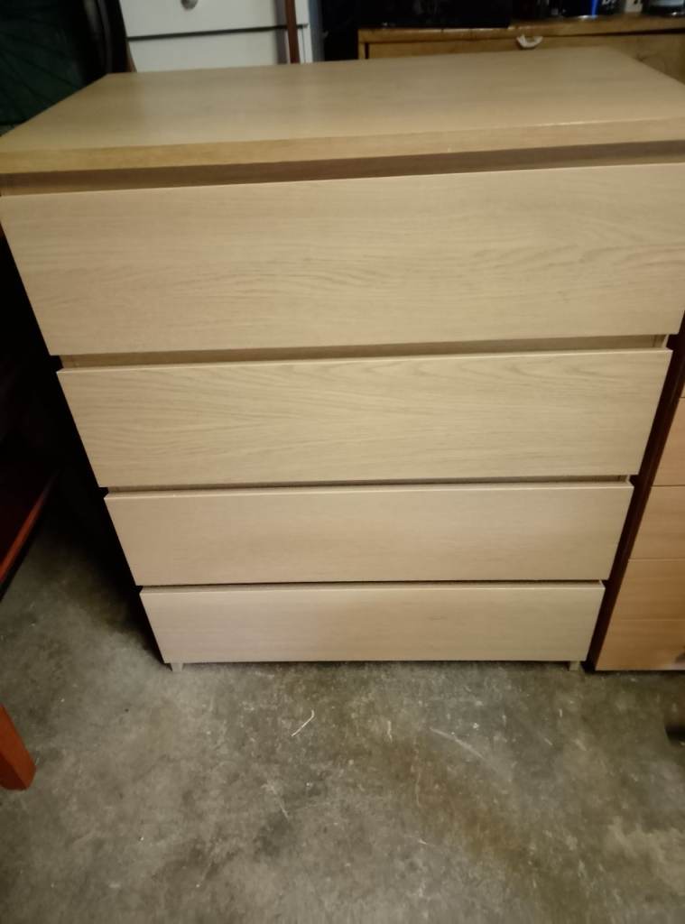 IKEA malm chest of drawers 