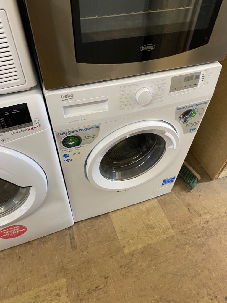 🚚✅WHITE BEKO A+++ ENERGY GRADED WASHING MACHINE £125 WE DO DELIVER