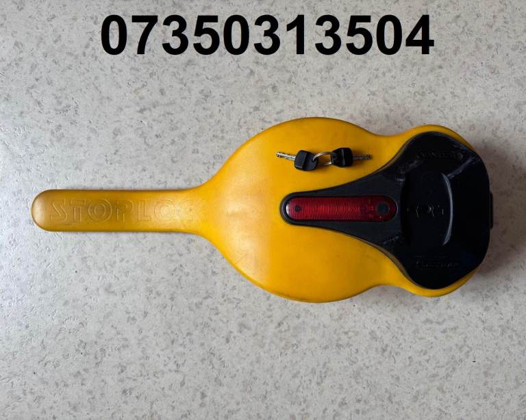 STOPLOCK ULTIMA Anti-Theft Steering Wheel Security Lock With 2-Keys(Car,Plant,Agricultural)