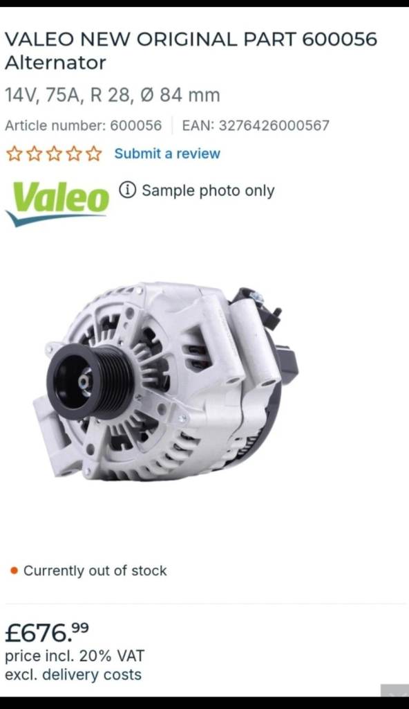 Mitsubishi l300 alternator