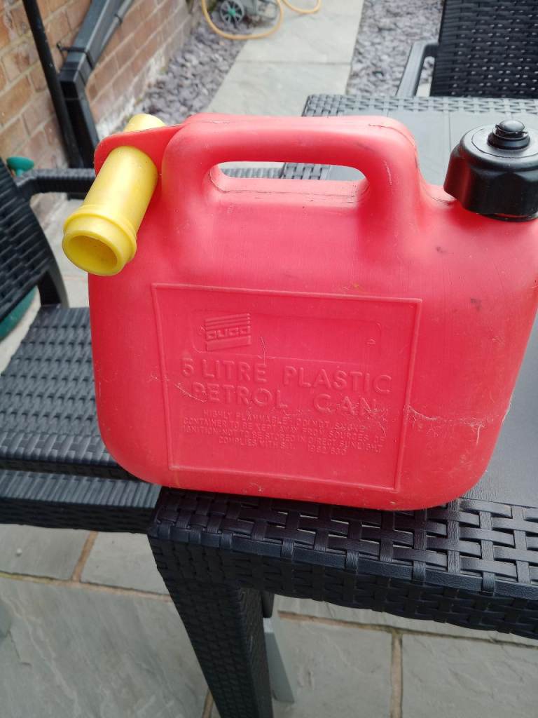 Free petrol container 
