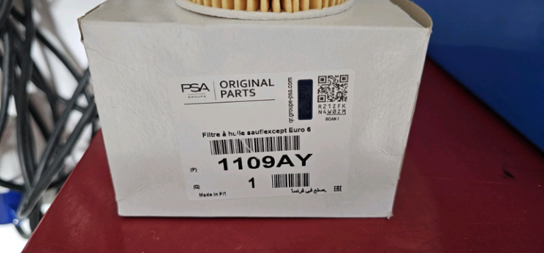 Genuine Peugeot Oil Filter 