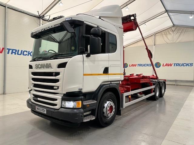 Scania G450 6x2 Sleeper Cab Hookloader Drawbar