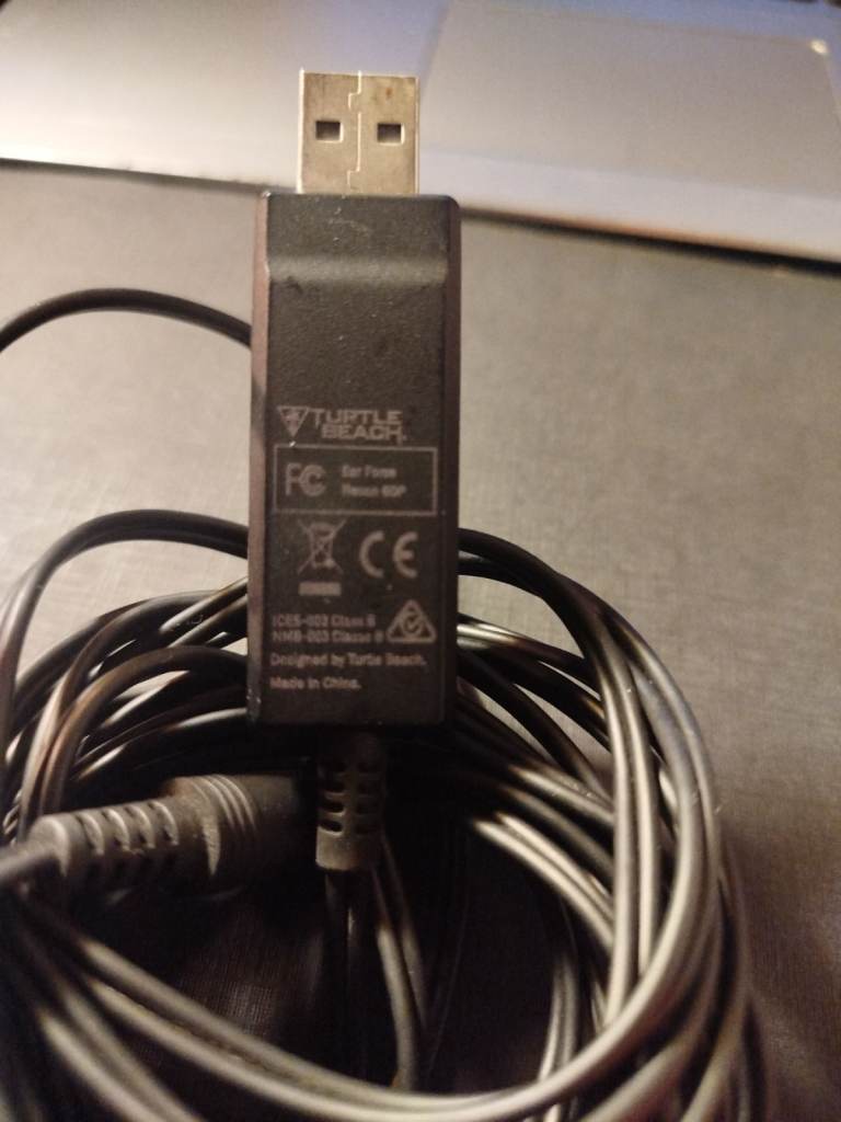 Turtle Beach USB Cable - Good Condition ~3.9/4m