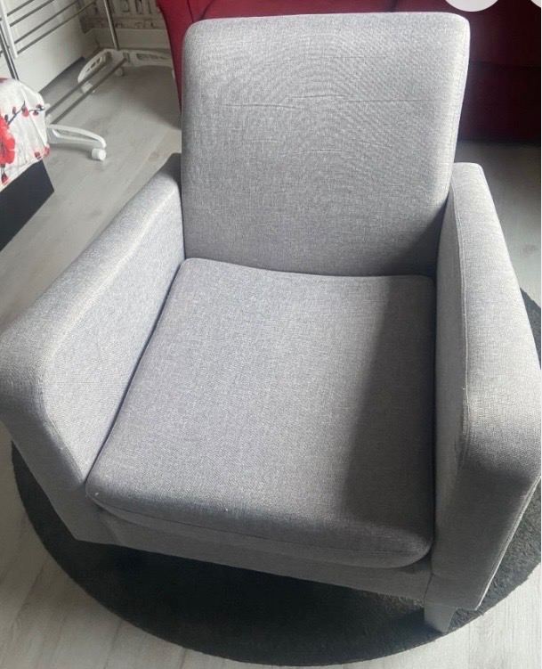Small grey armchair 