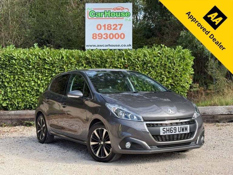 2019 69 PEUGEOT 208 1.2 PURETECH TECH EDITION HATCHBACK 5DR PETROL MANUAL EURO 6