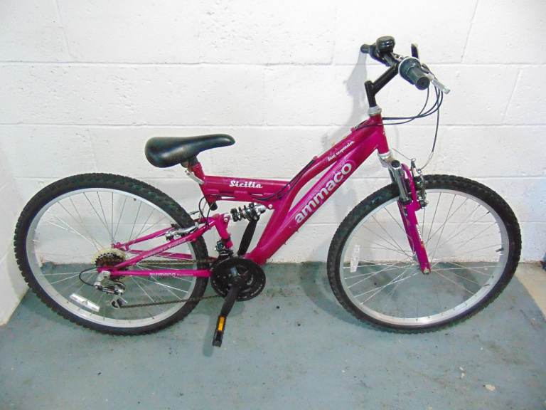 Full/Dual Suspension Ammaco Sicilia Mountain Bike (free local delivery)