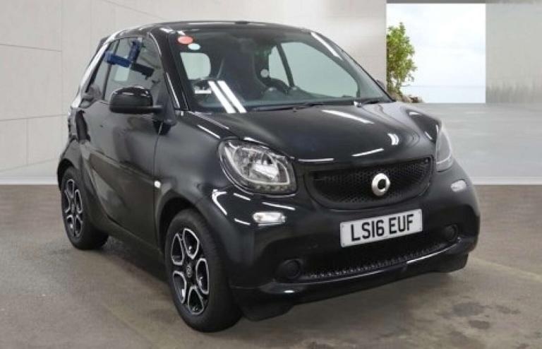 2016 smart fortwo 0.9 Turbo Prime Premium 2dr Auto CONVERTIBLE PETROL Automatic