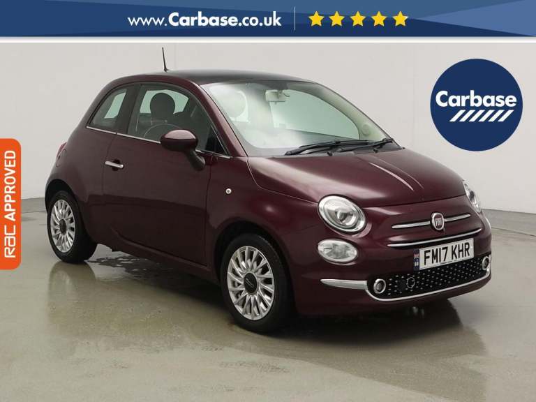 2017 Fiat 500 1.2 Lounge Hatchback 3dr Petrol Manual Euro 6 (s/s) (69 bhp) Hatchback PETROL Manual