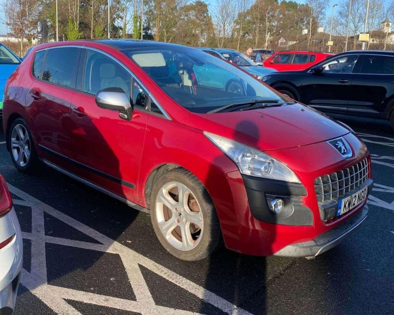 2012 Peugeot 3008 2.0 HDi 150 Allure 5dr HATCHBACK DIESEL Manual