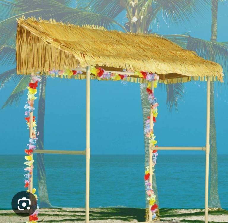 Table Top Tiki Bar Party Decor