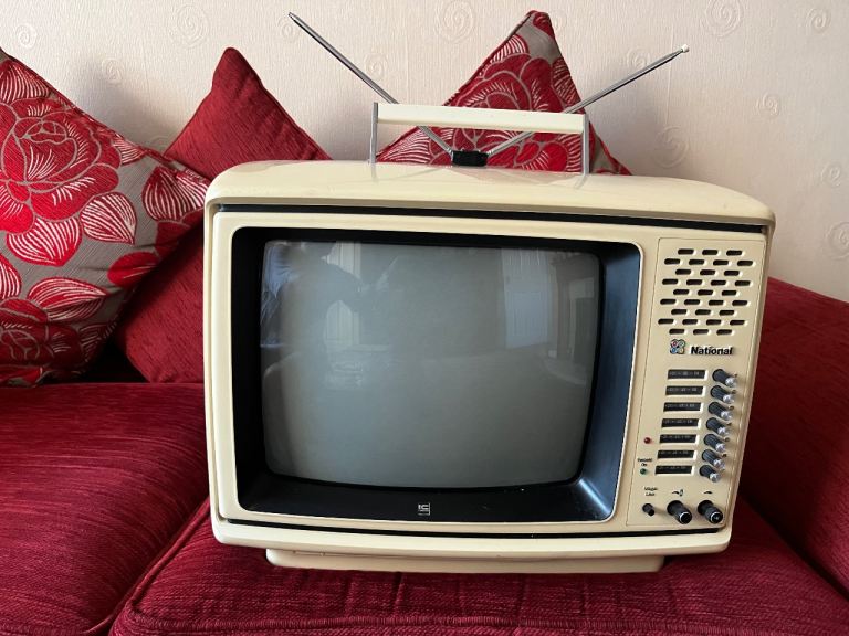 Vintage 1970’s Portable Television.