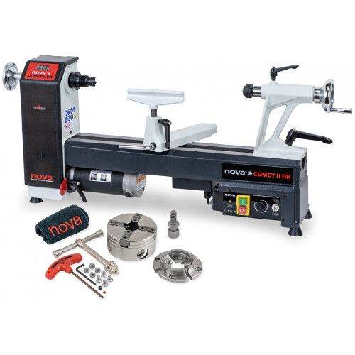 Nova Comet II DR Wood Lathe with G3 PRO-TEK Chuck - Unused